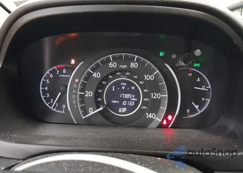 2012 Honda Cr-V Ex-L из США, поврежденный, VIN 2HKRM4H79CH627288